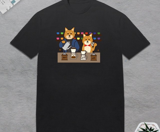 shiba inu pocket shirt