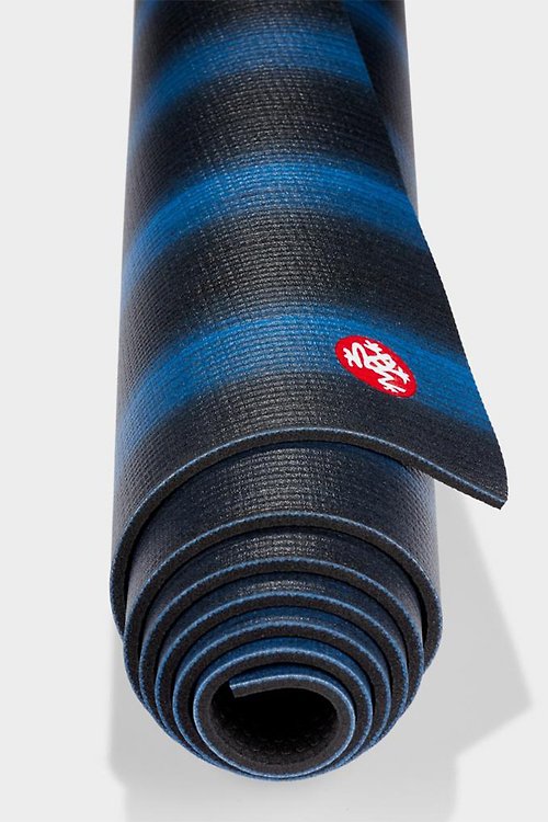 Manduka PROlite 71 inch 4.7mm yoga mat-Black Blue Colorfields