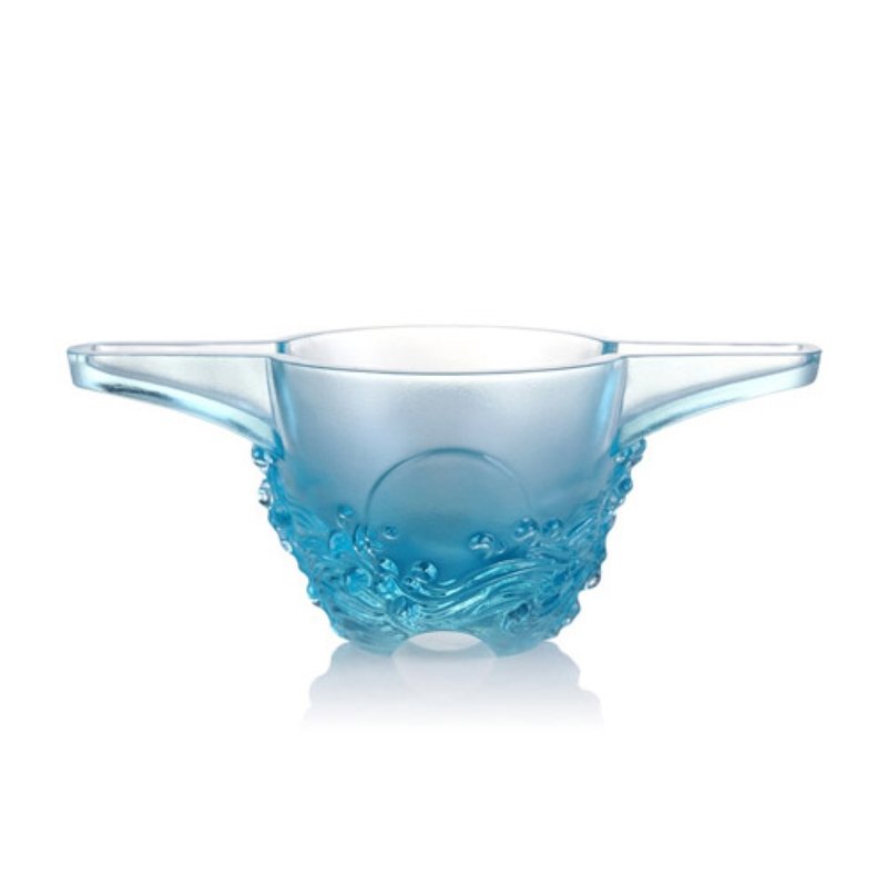 琉璃工房 LIVING 邀月飲 - 擺飾/家飾品 - 琉璃 橘色