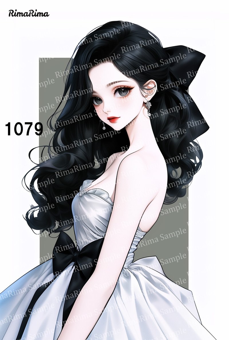 1079 原創貼紙 原創人物貼紙 貼紙 標籤 りまりま RimaRima - 貼紙 - 紙 