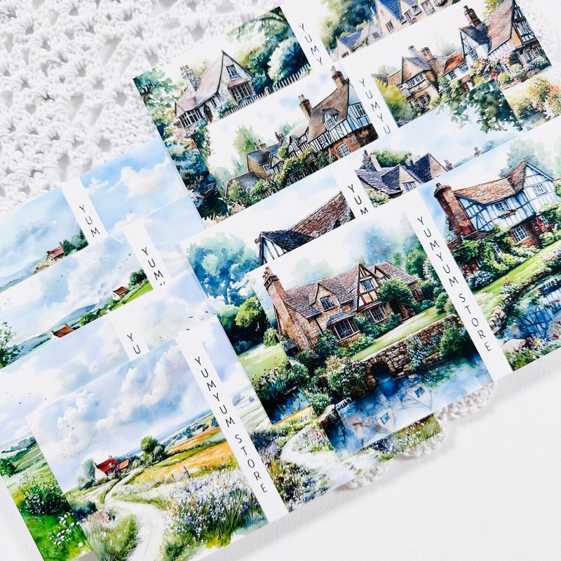 Outdoor background paper - 貼紙 - 其他材質 