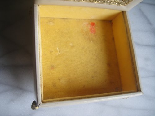 Old Time OLD-TIME] Early second-hand Japanese Shiseido jewelry box
