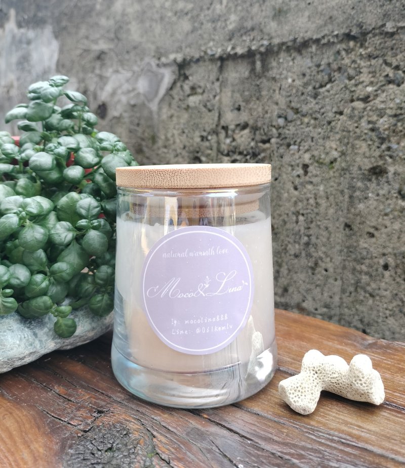 Sleep well--Pure essential oil natural flower and herb handmade candles - น้ำหอม - ขี้ผึ้ง 