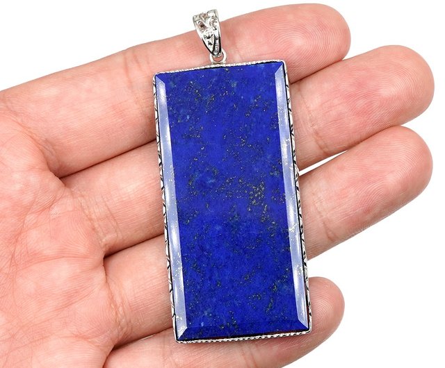 正佳ジュエリー] ラピスラズリ 最高級 オールドマイン 24.8g 平和な