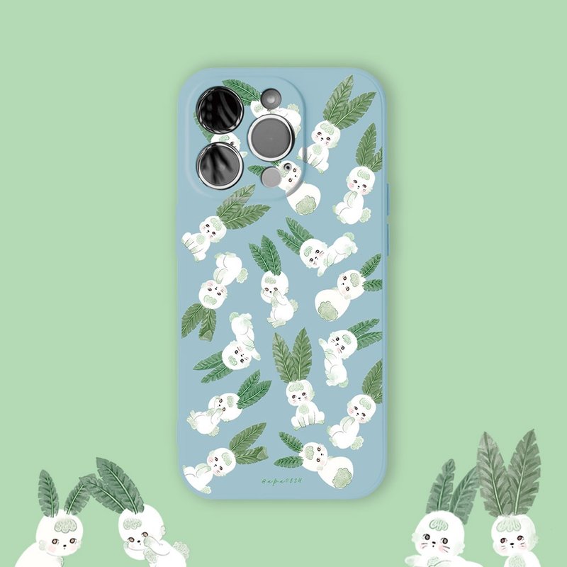 聯名 吉文考古 芭蕉兔 防摔手機殼 HSAA01 - 手機殼/手機套 - 矽膠 多色