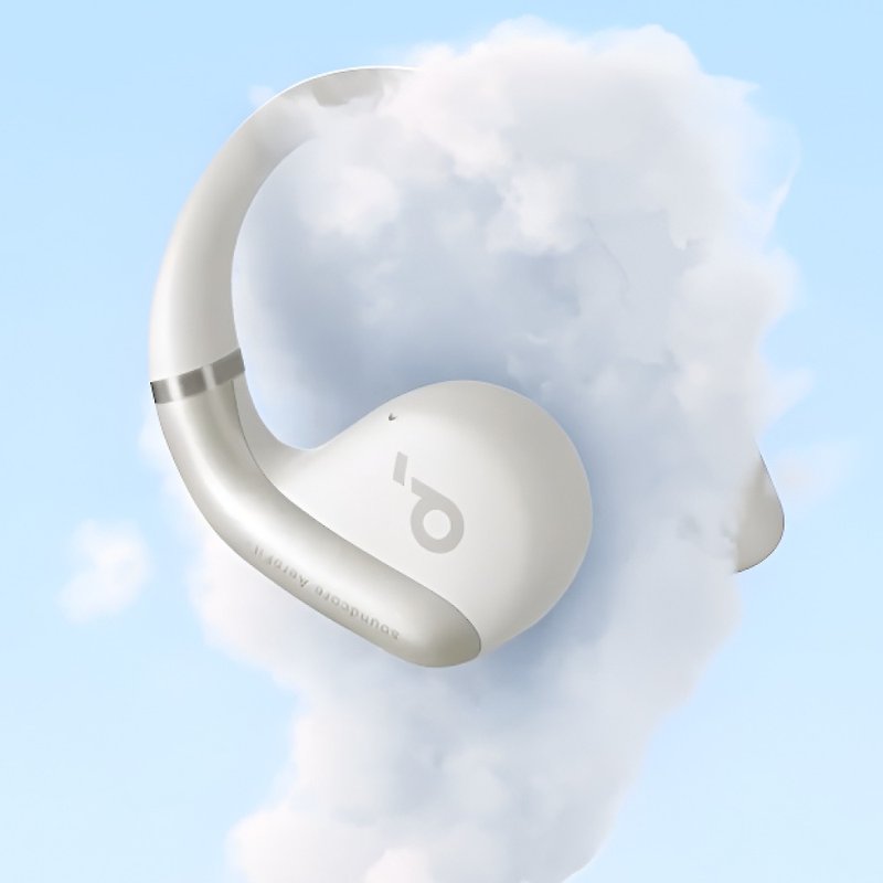 soundcore AeroFit air conduction open true wireless Bluetooth headphones - หูฟัง - พลาสติก ขาว