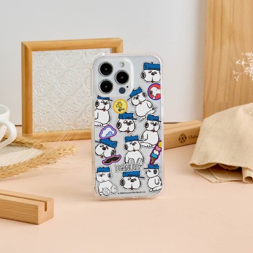 TOYSELECT SNOOPY史努比歐拉夫貼紙全氣囊防摔iPhone手機殼