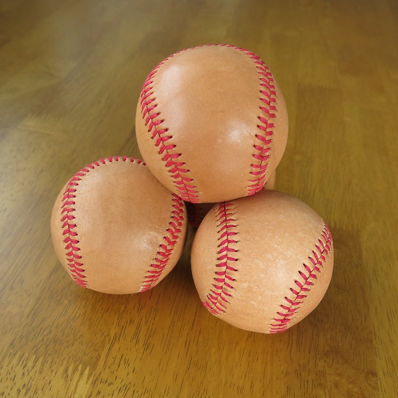 Imprint baseball tanned leather. Hand-sewn [Jane One Piece] - Items for Display - Genuine Leather Brown