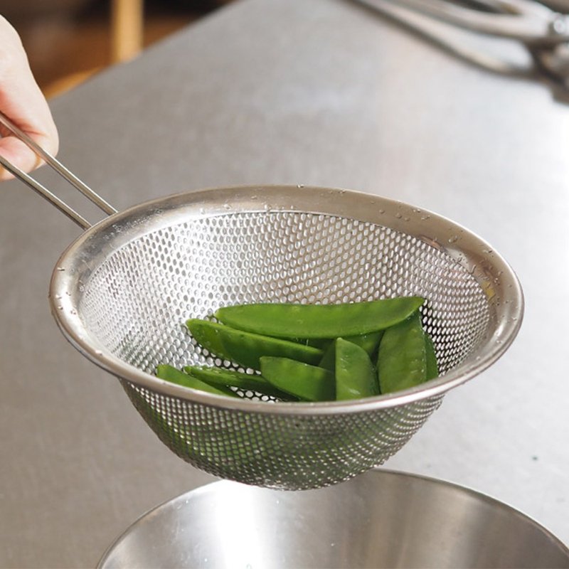 【柳宗理】 單柄漏杓19cm - 廚具 - 不鏽鋼 