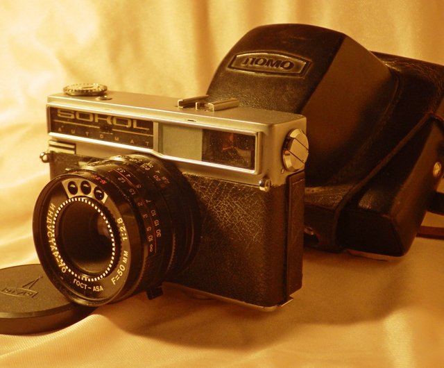 SOKOL INDUSTAR 70 レンジファインダーカメラ LOMO Sokol-Automat 35mm レンジファインダー カメラ Industar-70 2.8