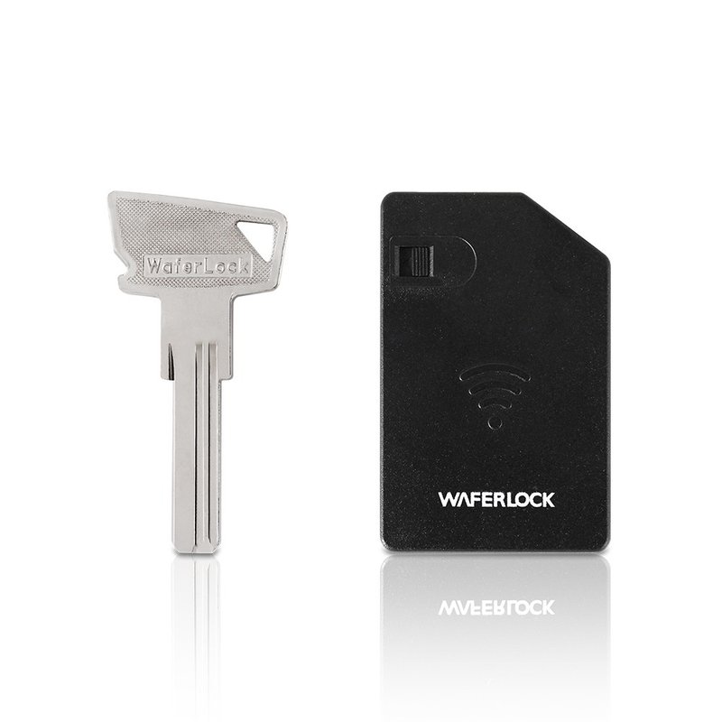 【WAFERLOCK維夫拉克】電子鎖 / 二合一感應盒+空白鑰匙 - 科技小物 - 塑膠 黑色