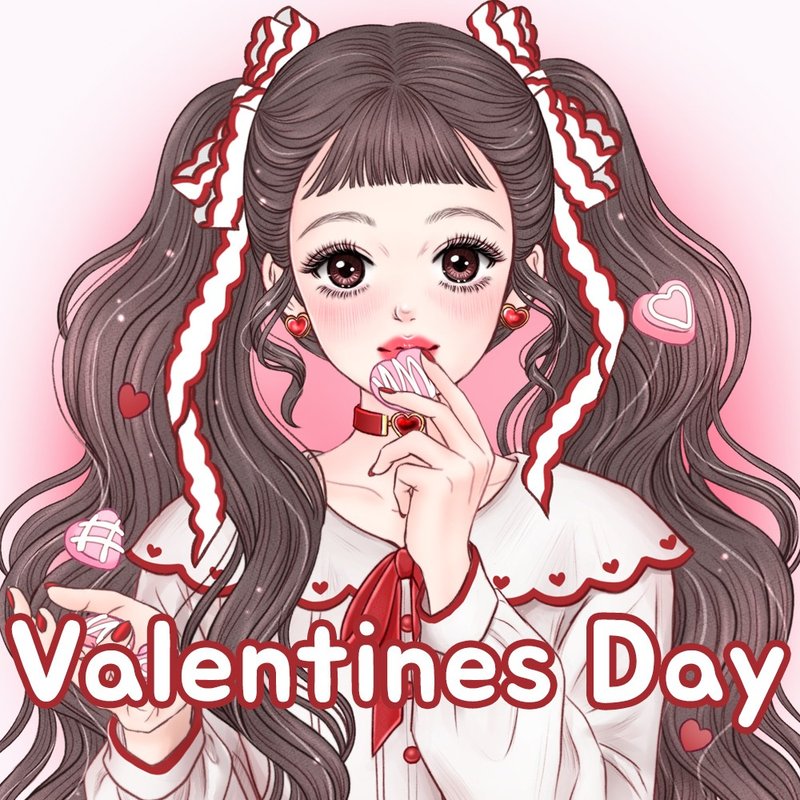 Valentine Day all pack (20set) - 貼紙 - 紙 