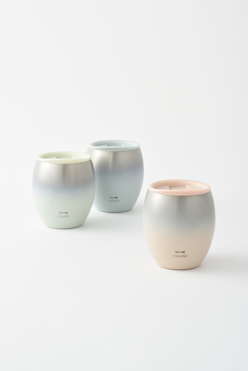 BRUNO Ceramic Easy Clean Mug - 240ml - Vacuum Flasks - Stainless Steel Multicolor
