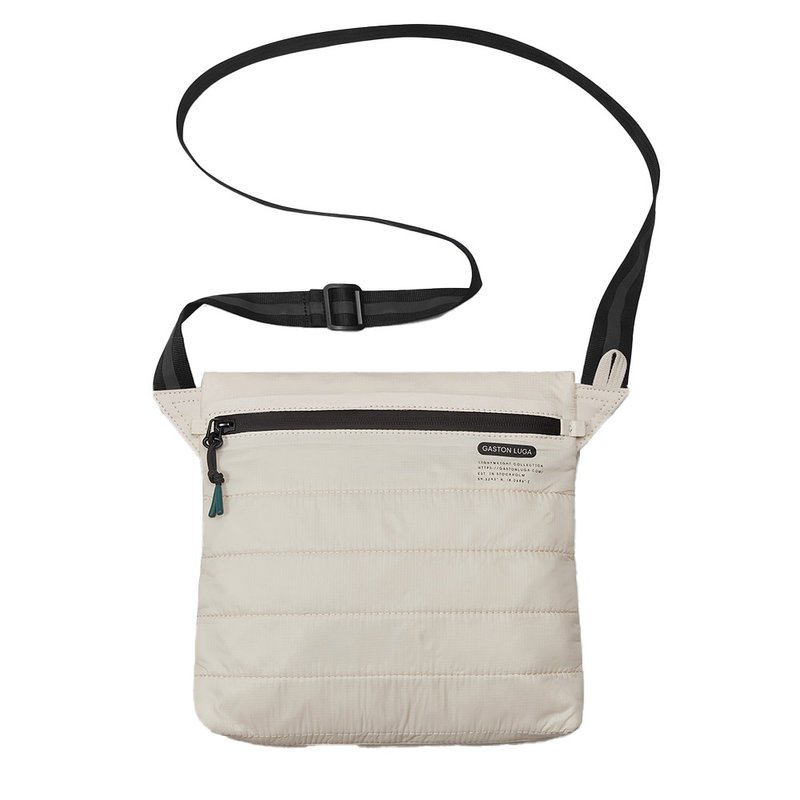 Gaston Luga Lightweight Daybag 肩背包 - 奶油白 - 後背包/背包/書包 - 其他材質 白色