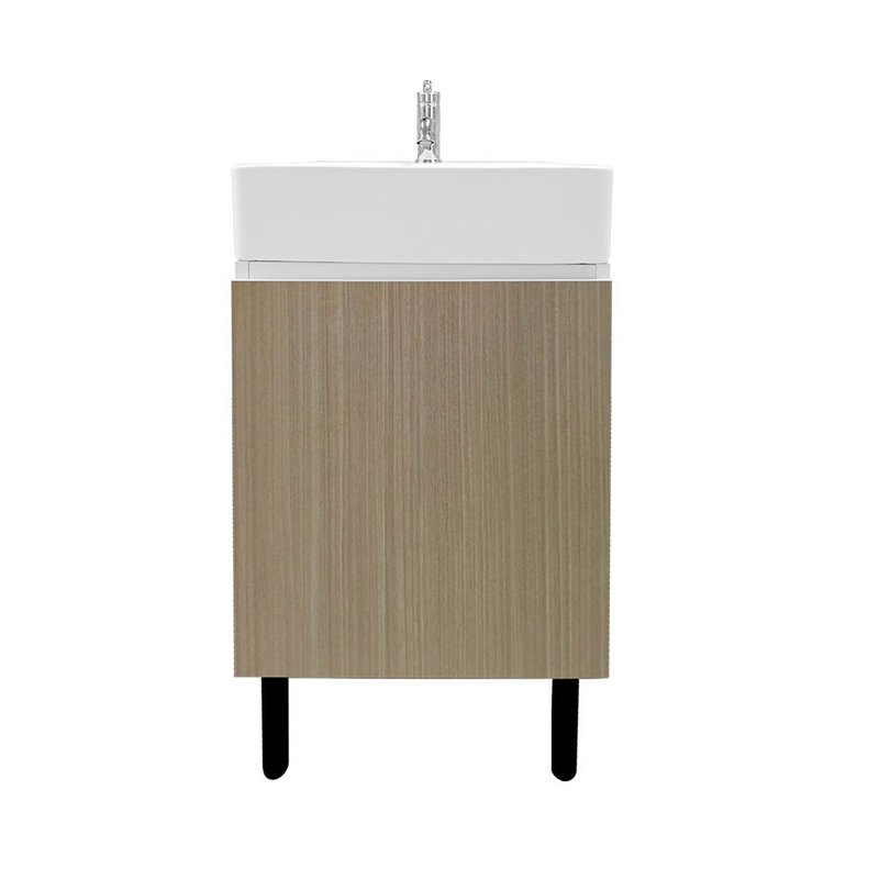 【MULTI】MIT台灣製造工廠直營 京典龍頭+霧白彩盆+KD浴櫃50cm - 衛浴用品/浴室收納 - 其他材質 