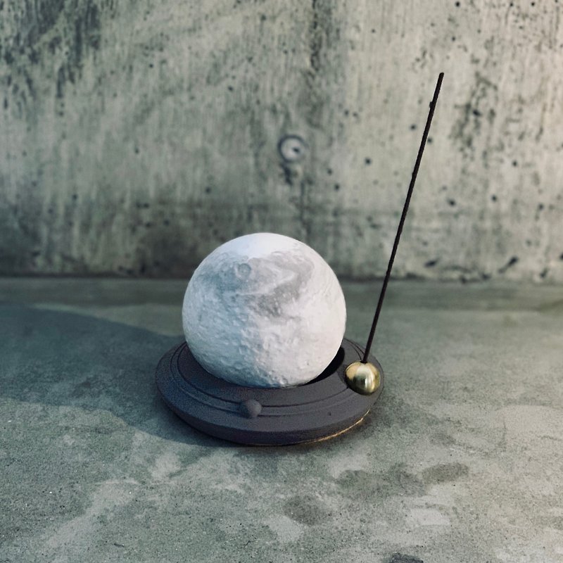 MUDLAB Interstellar Moon Cement Diffuser / Incense Stick - Fragrances - Cement Gray