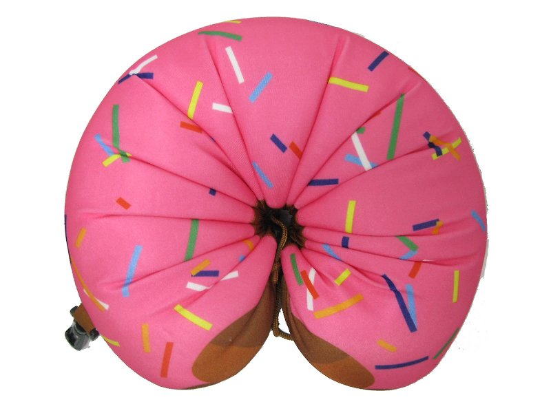 Joli donut Red Multifunction travel cushion - อื่นๆ - เส้นใยสังเคราะห์ 
