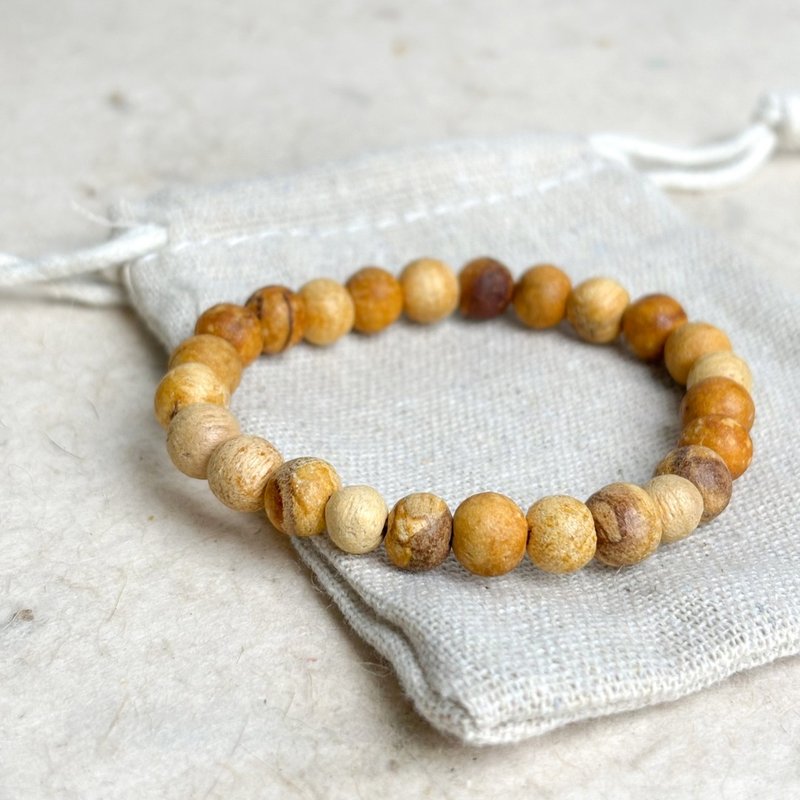 Palo Santo Bracelet Peruvian Sacred Wood Bracelet - น้ำหอม - พืช/ดอกไม้ หลากหลายสี