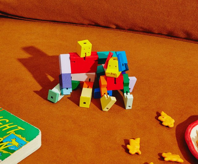 ミロ キューブボット [クラシックミニ] 木製変形ブロック ペット