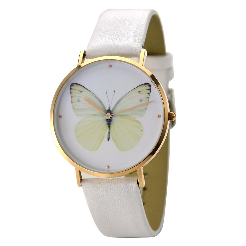 經典簡約蝴蝶手錶 - 全球免運 - 女裝錶 - 其他金屬 多色