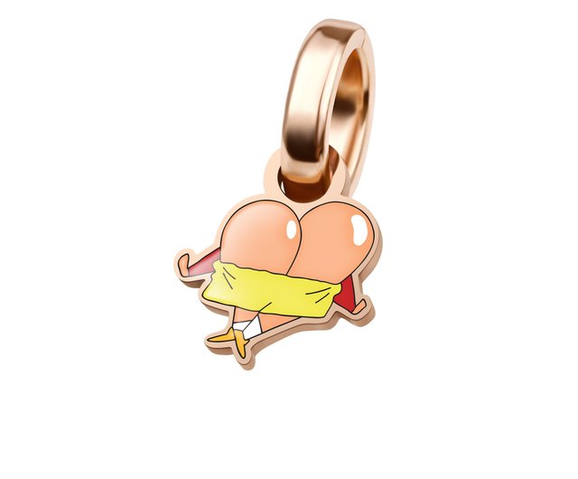 クレヨンしんちゃん 限定オーダーメイド刻印編み込みレザー