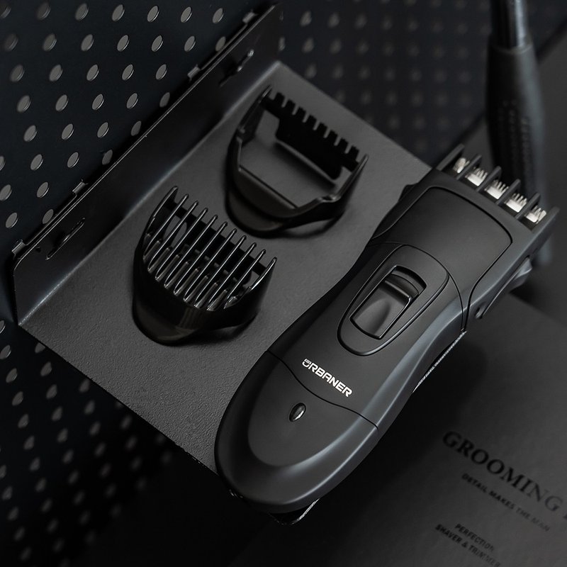 [Private Parts + Haircut] 333B Auburn waterproof electric hair trimmer to remove hair from private parts as a gift for boys - Men's Skincare - Waterproof Material Black