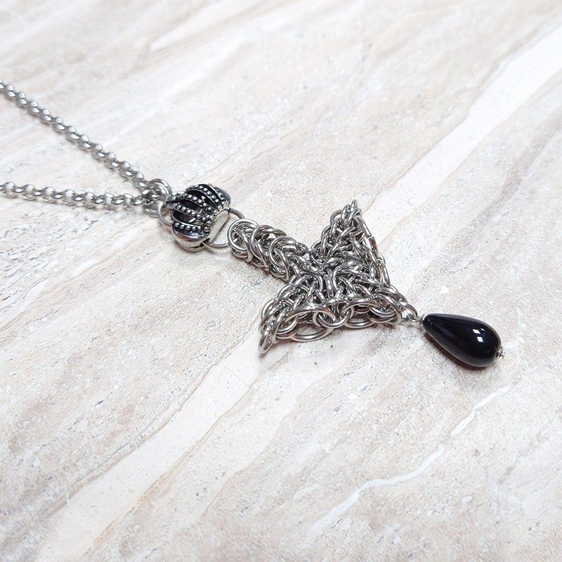 Staff of the Wind - Stainless Steel Necklace - สร้อยคอยาว - สแตนเลส 