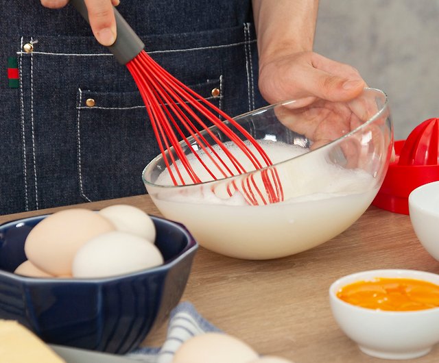 ladle, silicone & ss handle - Whisk