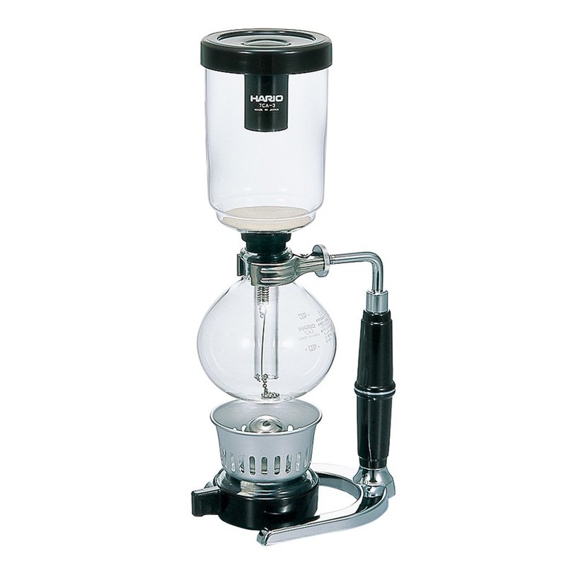 HARIO 經典虹吸式咖啡壺3人份 360ml/TCA-3 - 咖啡壺/手沖壺 - 玻璃 透明
