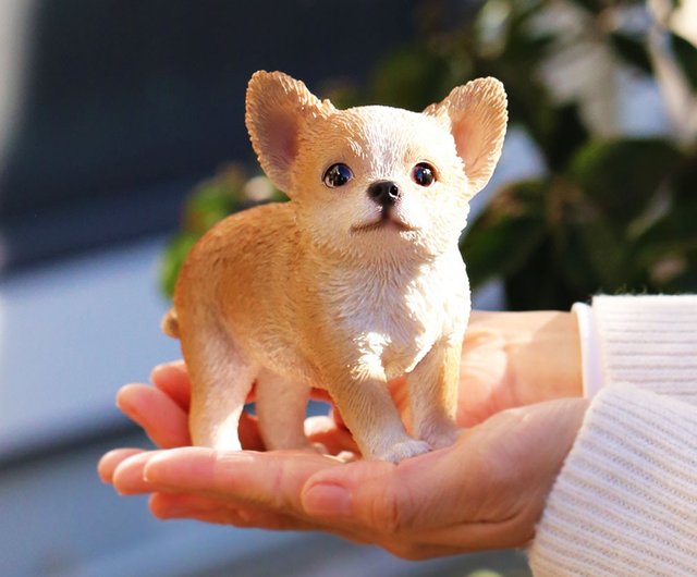 デバリエ ca142【正規品】犬の置物 チワワ レジン製 ギフト かわいい 誕生日プレゼント 犬好き - ショップ デバリエ＆ファンシー 置物 -  Pinkoi