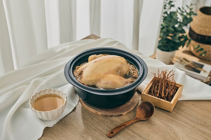 人蔘養生雞湯(全雞) - 料理包/調理包 - 其他材質 白色