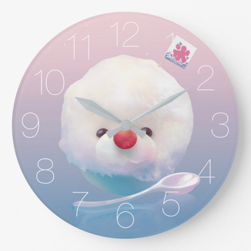 小鐵君掛鐘/ 狗狗雪花冰+狗狗票卡包/ 2件組合 - 時鐘/鬧鐘 - 壓克力 