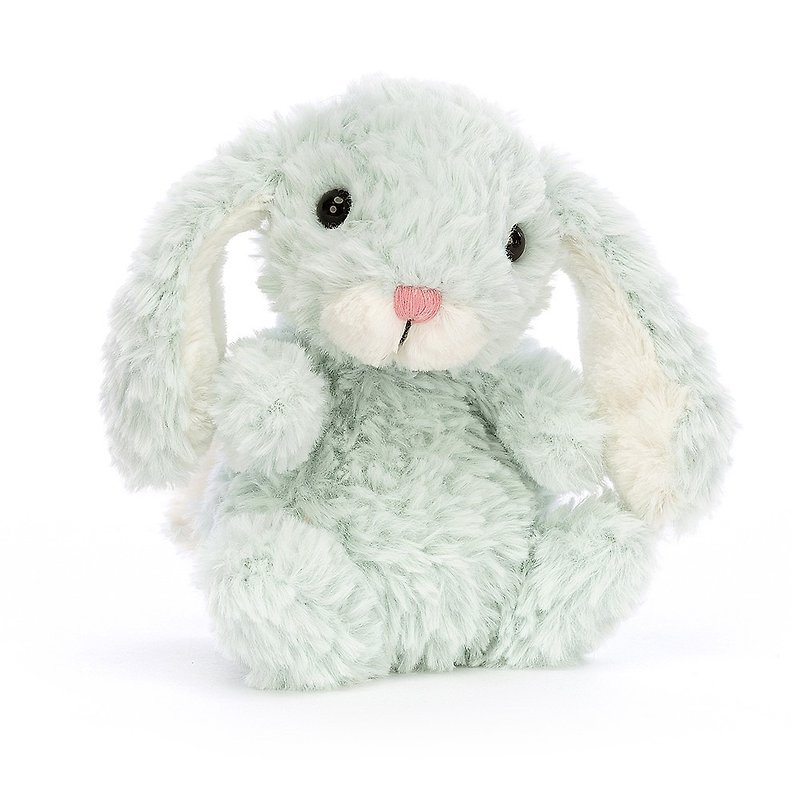 Yummy Bunny Mint 美味兔兔 清新綠 13cm - 公仔模型 - 聚酯纖維 綠色