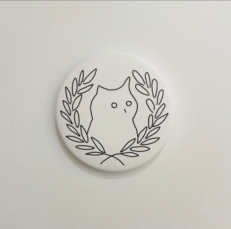 a_good_bb_Cat outline refrigerator magnet | Magnet | Set of four types - Items for Display - Other Materials 