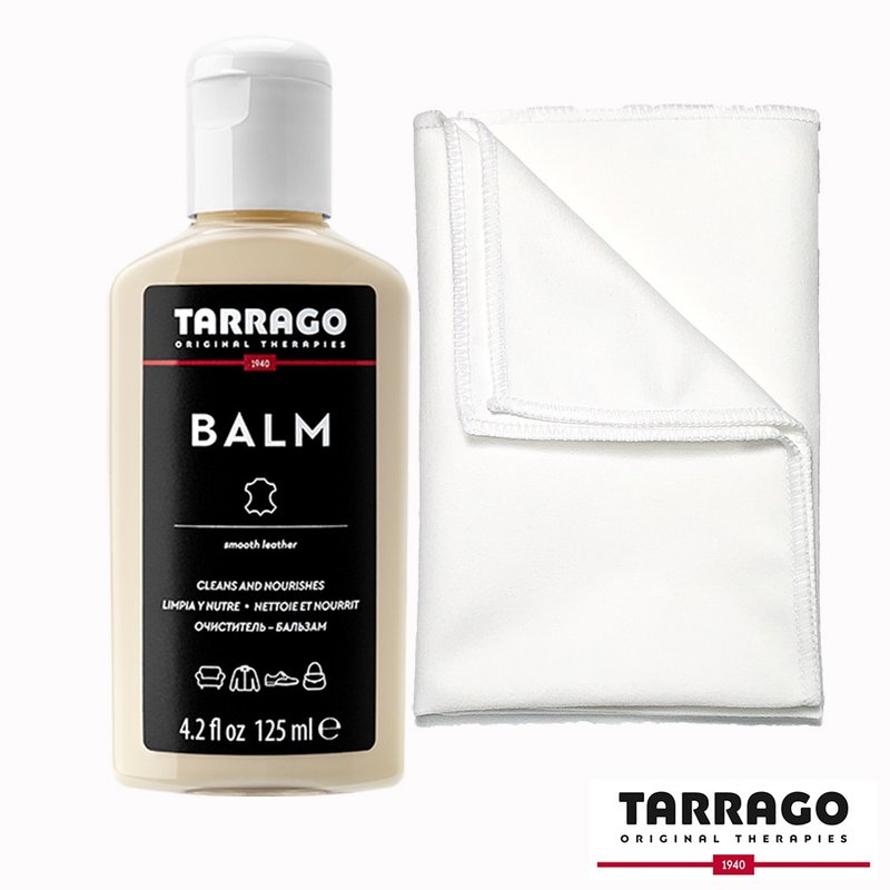 西班牙塔洛革TARRAGO 皮革保養乳125ml 附超細纖維布 皮革乳液 - 鞋墊/周邊 - 其他材質 