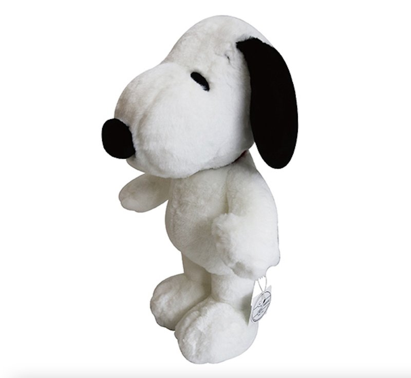 ตุ๊กตาสนูปปี้ยืนตุ๊กตา-46cm-snoopy - ตุ๊กตา - เส้นใยสังเคราะห์ ขาว