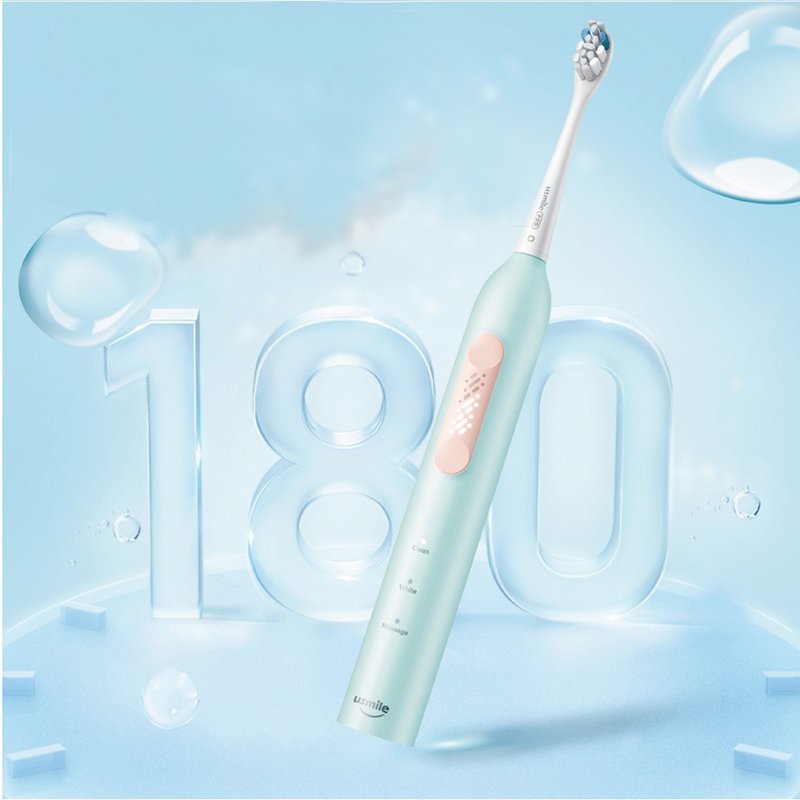 【usmile】P4 Sonic Vibration Electric Toothbrush (Qinhai Blue) - อื่นๆ - พลาสติก 