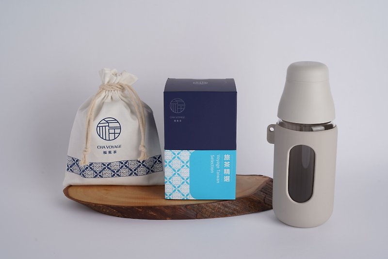 【Cha Voyage】Cold Brew Tea - Voyage Set (Ivory White) - Tea - Fresh Ingredients 