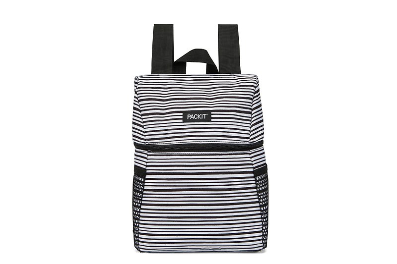 [Offer] USA [PACKiT] Picnic Refrigerated Backpack (Classic Black and White) Cooler Bag - Backpacks - Other Materials 