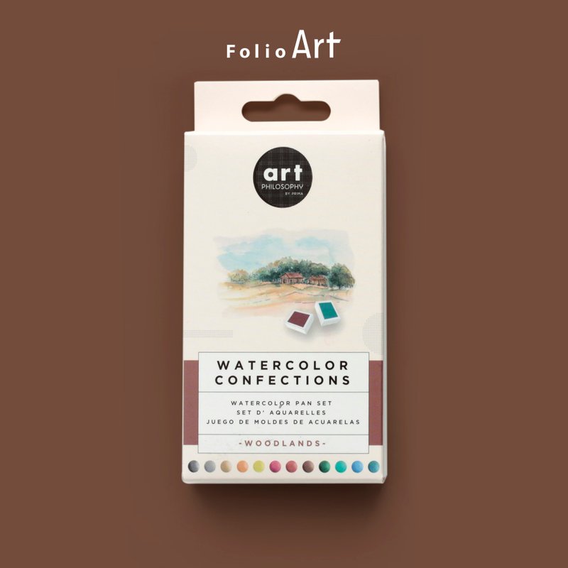 FOLIO ART : Prima Watercolor Woodlands Model, bright color, artist grade - 插畫/繪畫/寫字 - 其他材質 