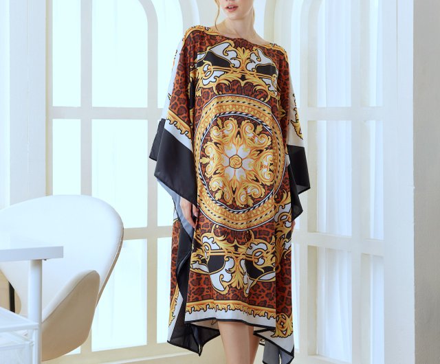 Luxury Loungewear - Silk Kimono Robes, Kaftans