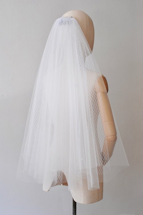 phachas-bridal Carolina Net Veil