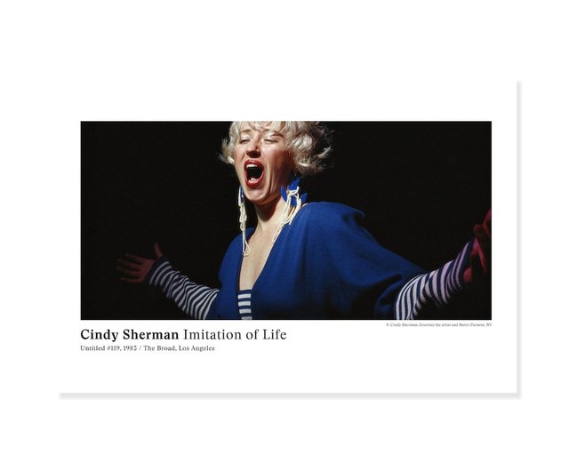 元投稿者】Contemporary Photography Cindy Sherman.Imitation