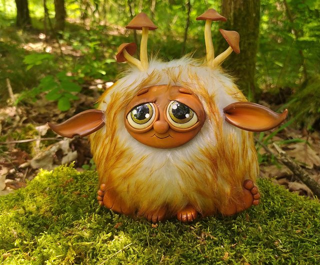 ふわふわインテリアおもちゃ|きのこの森のgnome|ファンタジー