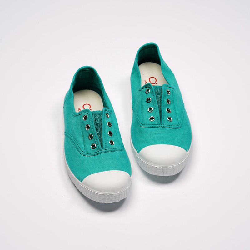 CIENTA Canvas Shoes 70997 78 - รองเท้าลำลองผู้หญิง - ผ้าฝ้าย/ผ้าลินิน สีเขียว