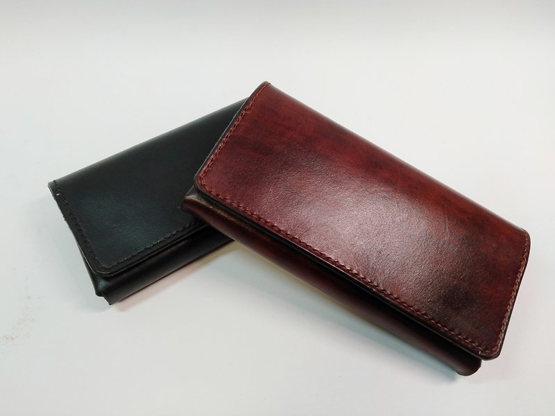 Pino leather waist-hung horizontal phone case - เคส/ซองมือถือ - หนังแท้ 