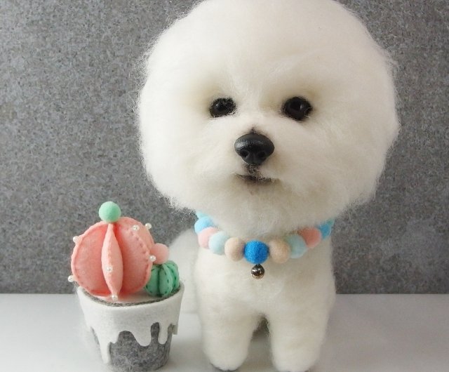 Bichon frise sale doll