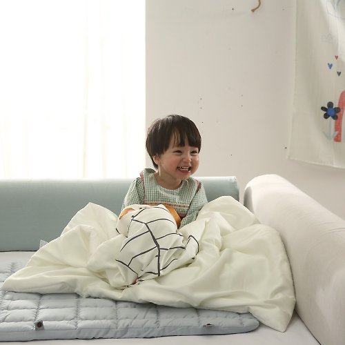 莫克Moek 170cm厚吐司床圍【3色】-韓國Kangaruru袋鼠寶寶甜睡安全寢具