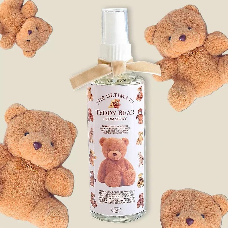 Everyday Room Spray, Special Edition Ultimate teddy Bear, make every day a good - 香氛/精油/擴香 - 玻璃 多色