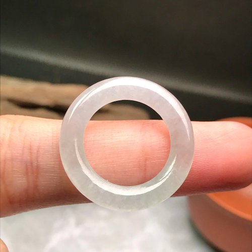 瓔珞翡翠 冰種翡翠平安環項鍊 | 天然緬甸玉翡翠A貨 | 送禮
